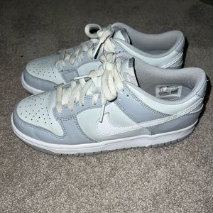 Nike Dunk Low GS ‘Pure Platinum Wolf Grey Size:7y